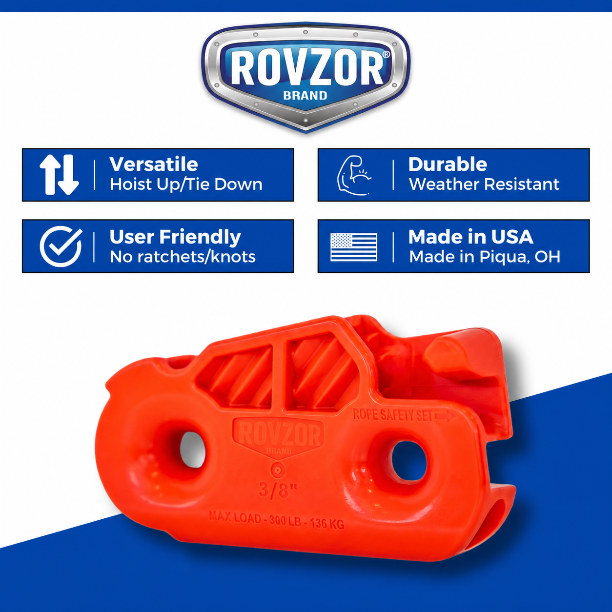 š„75K+ SOLDā”3/8 inch Rovzor- 15' Rope