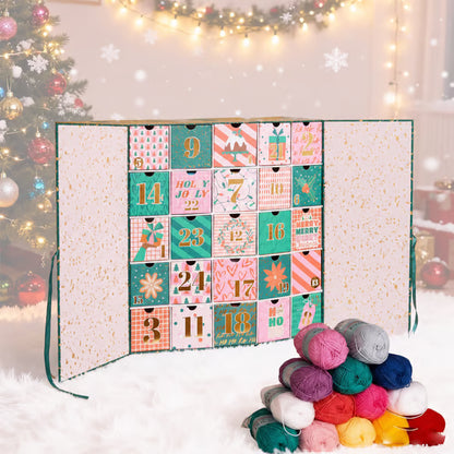 �� 25 Days of Crochet Magic – Advent Calendar 2026 with Yarn, Tools & Creative Surprises (�Same as in the video)