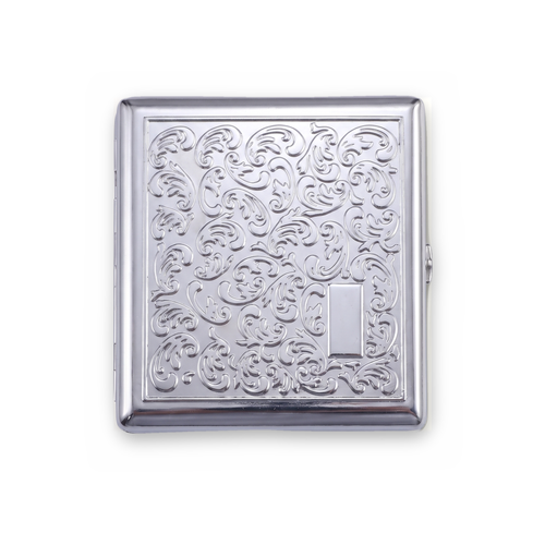 Evil Eye Chrome Cardholder Wallet