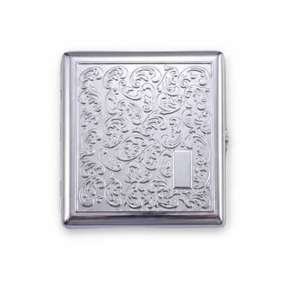 Evil Eye Chrome Cardholder Wallet