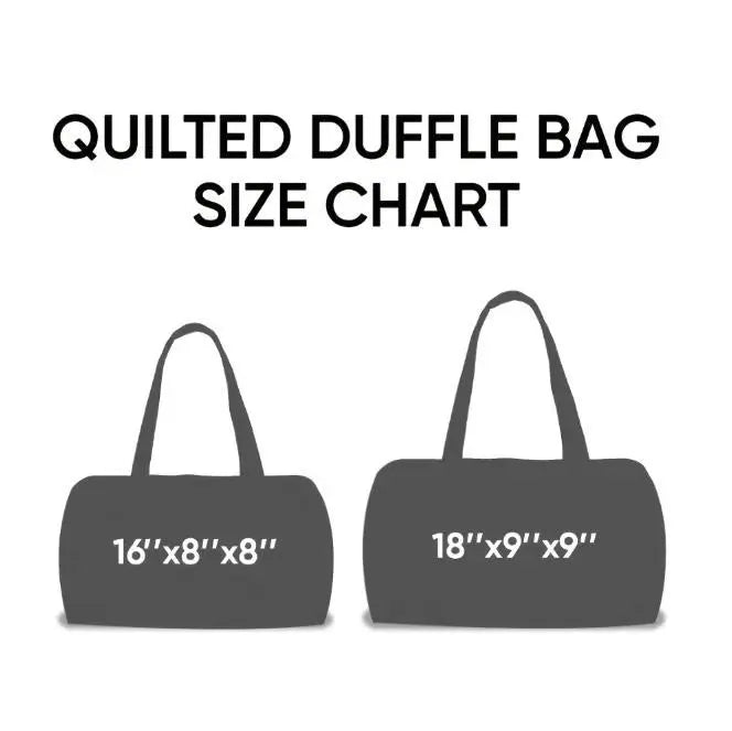 Unisex Boho Quilted Travel Bag Lightweight Weekender
