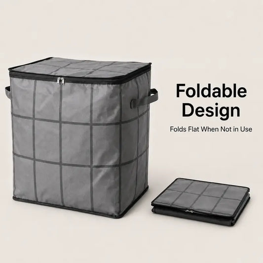 💥75K+ SOLD⚡XXL Foldable Storage Bag with Reinforced Handles