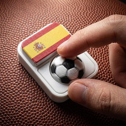 2026 World Cup Soccer Fidget Keychain, National Flag Clicker Toy