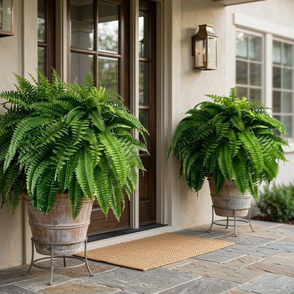 🔥 $9.96 On Sale Only Today 🌱 UV-Resistant Lifelike Artificial Boston Fern