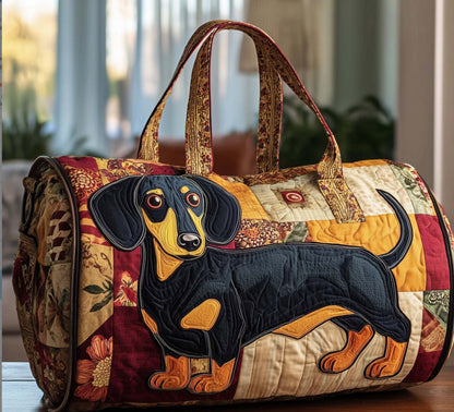 Unisex Boho Quilted Travel Bag Lightweight Weekender