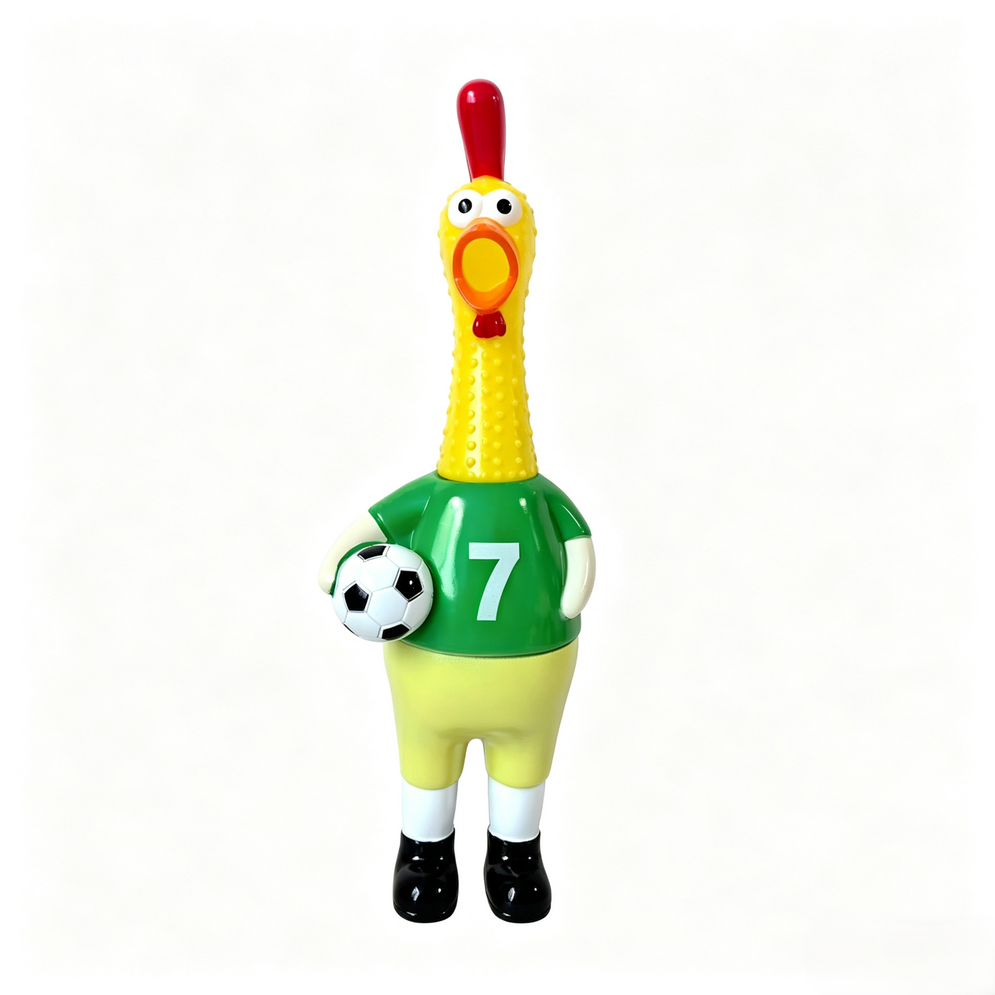 🔥2026 Hot Sale-🤣Squeaky Soccer Screaming Chicken Toy