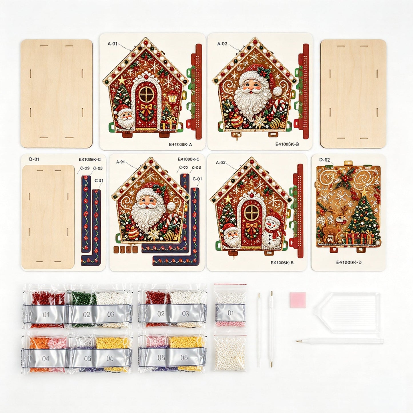 🎄Christmas Pre Sale 50K+ SOLD!🎅Plymagic DIY Pearl Art - Christmas Collection