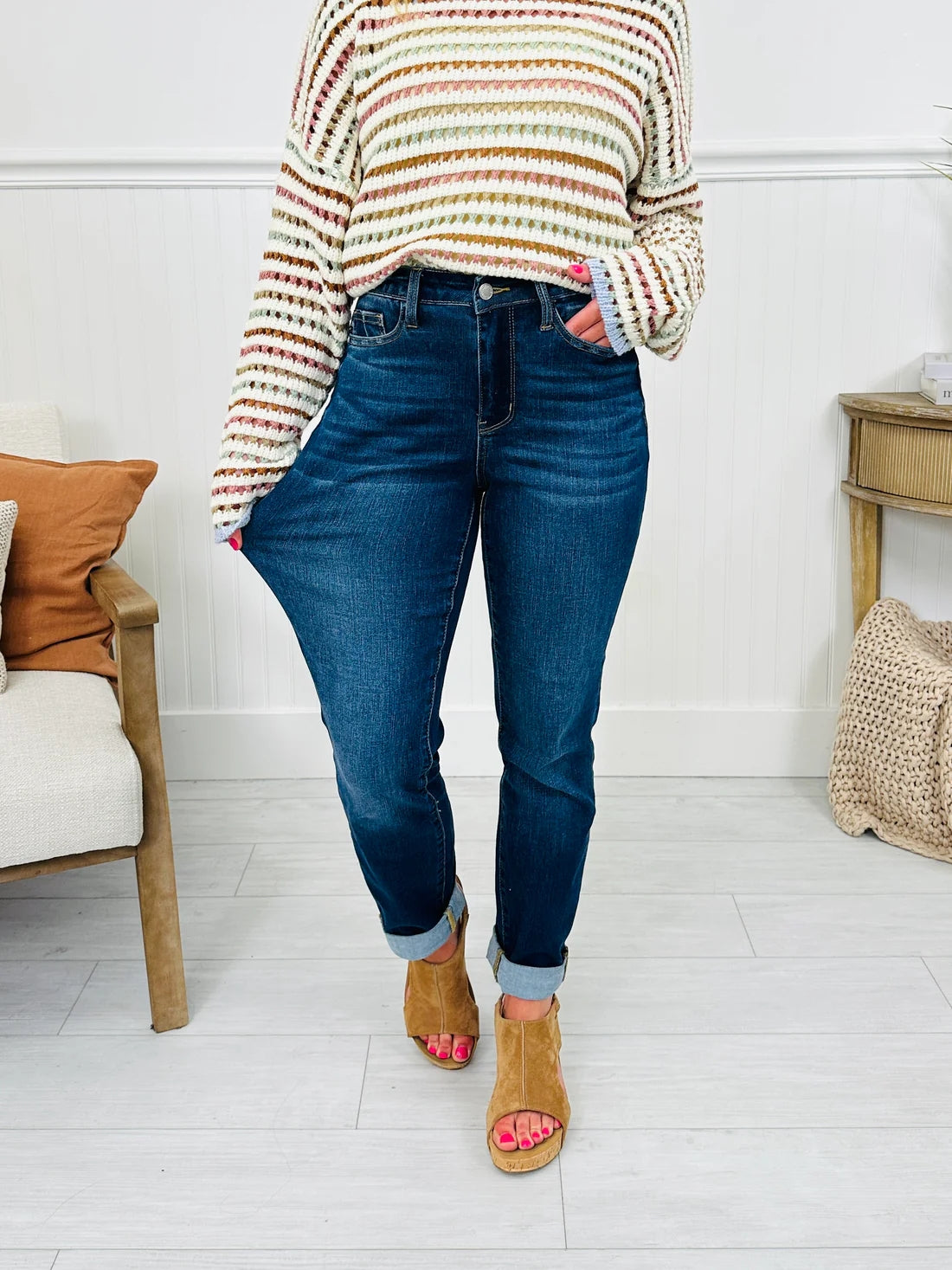 Tummy Control Coolest Boyfriend Jeans(Buy 2 Free Shipping)