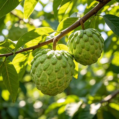🌱Sugar Apple Seeds – 50grains Grow Exotic Tropical Fruit at Home 🌴-wsm