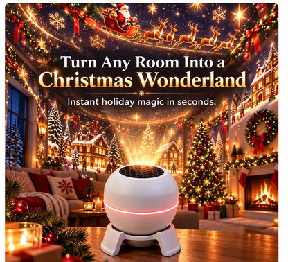 🎄 Christmas Projector Light – Indoor Holiday Projection Lamp for Walls & Ceilings