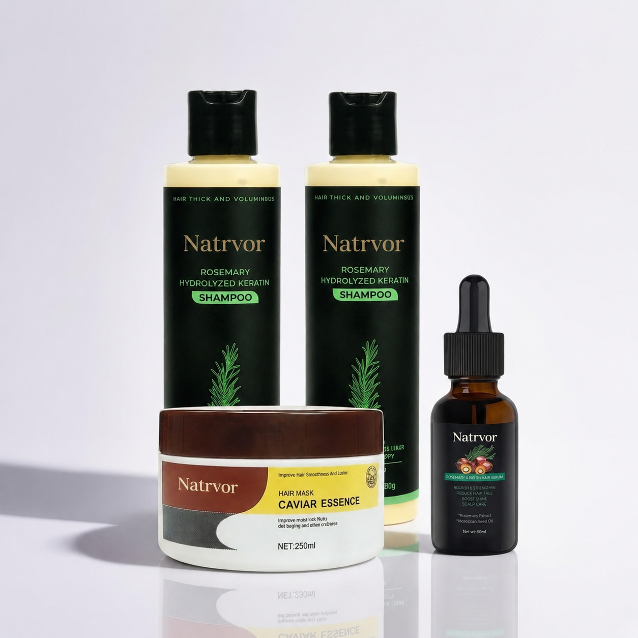 🌱 Organic Rosemary Hair Growth Shampoo