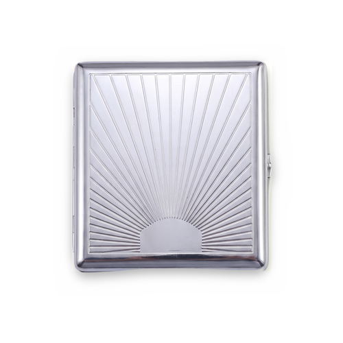 Evil Eye Chrome Cardholder Wallet