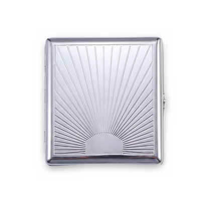 Evil Eye Chrome Cardholder Wallet