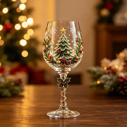 🔥 Last Day 60% OFF – 🎅 Christmas Wine Glasses