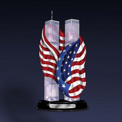 Patriotic Sculptures In Remembrance Of September 11