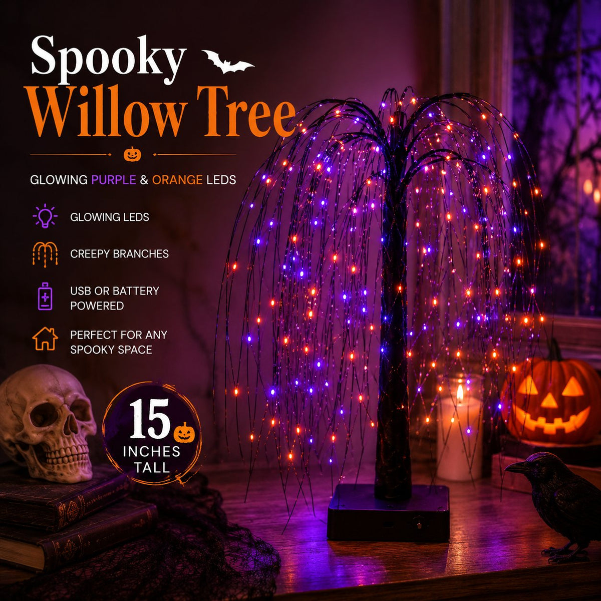 🎃Spooky Halloween Tree Light