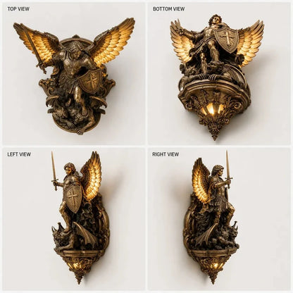 🕊️St. Michael Guardian Angel Wall Light✨