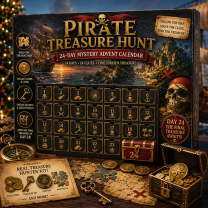 ⏳ Last Day 50% OFF – 🎁✨ 24-Day Mystery Adventure Advent Calendar Collection | 24 Clues, Hands-On Puzzles & One Final Reveal