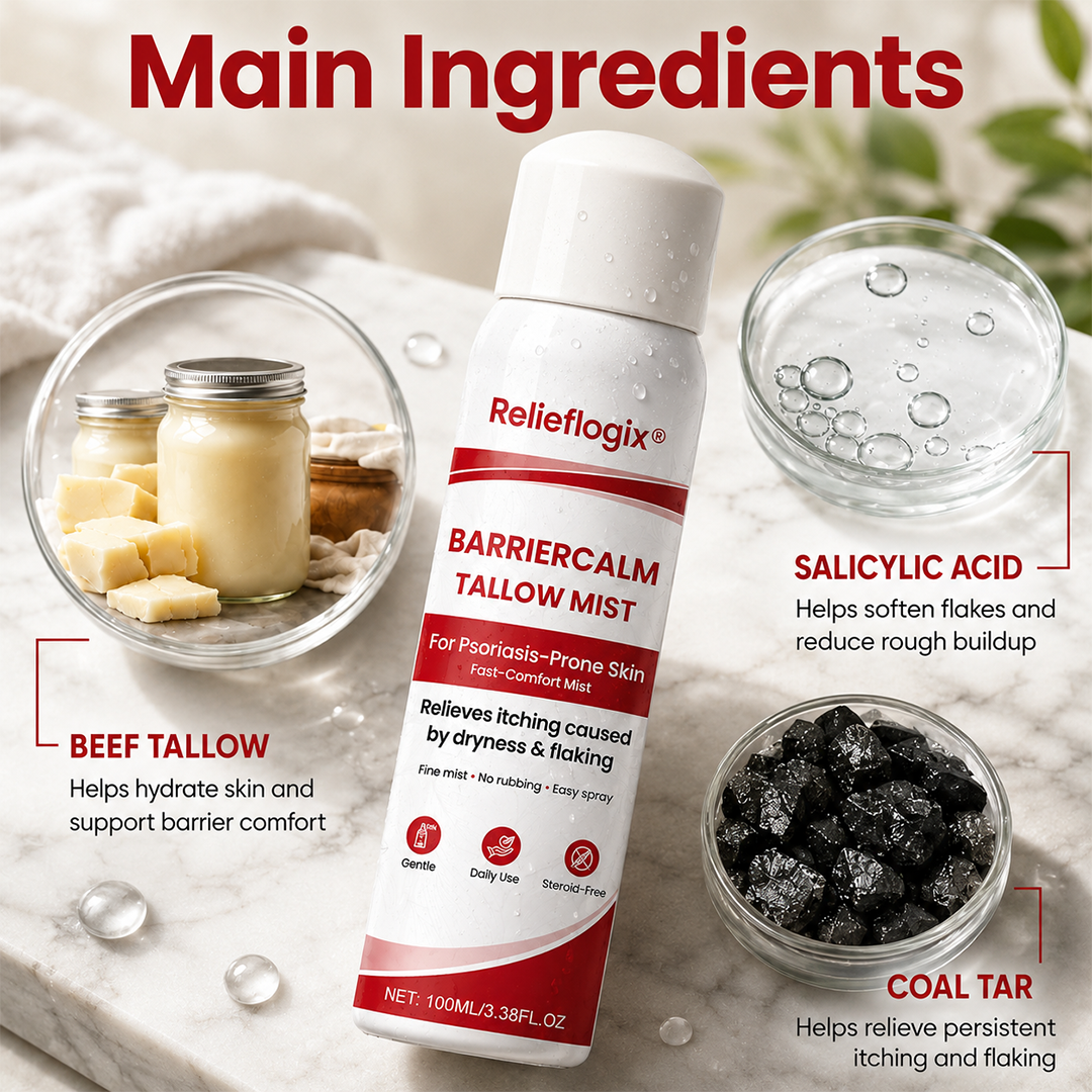 💥75K+ SOLD⚡Relieflogix® BarrierCalm Tallow Mist