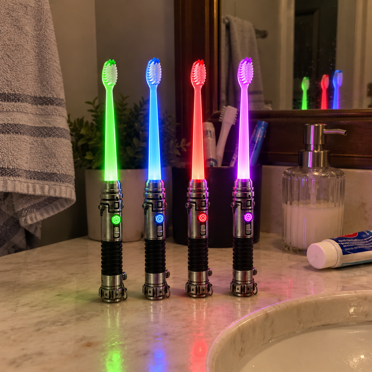 LED Glow Toothbrush – Make Brushing Fun Again ✨
