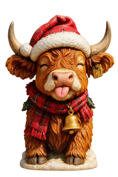 🎄 24 Days of Highland Cow Christmas Advent Calendar 2026 | 24 Unique 3D Cow Figures