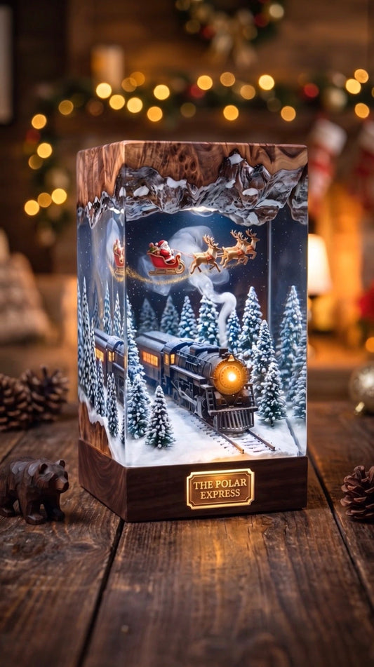 ⏰️Flash Sale 50% OFF💥🎅Handmade Christmas ambient lights – Multiple Festive Character Styles Available