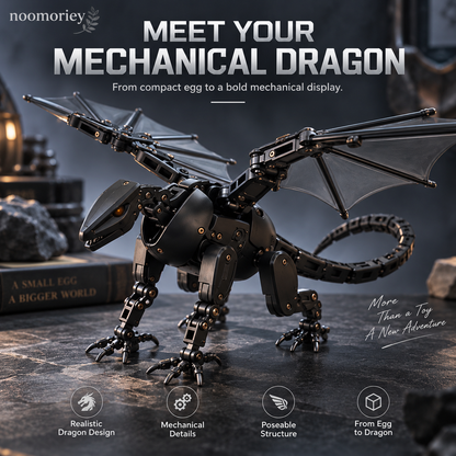 ✨🎁DragonMorph – Egg to Dragon Transforming Mechanical Toy