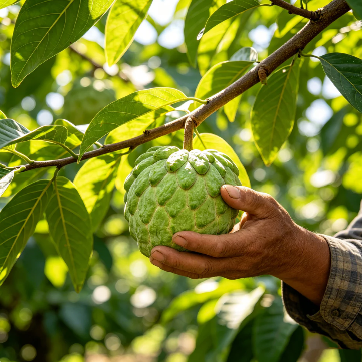 🌱Sugar Apple Seeds – 50grains Grow Exotic Tropical Fruit at Home 🌴-wsm