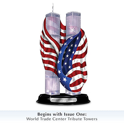 Patriotic Sculptures In Remembrance Of September 11