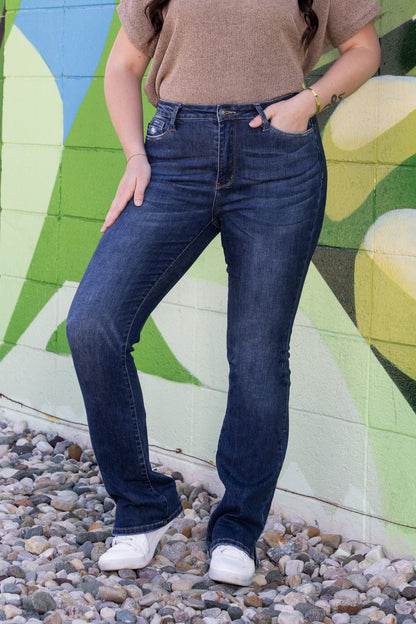 One For You, Me, And Her High-Rise Slim Fit Bootcut Denim(BUY 2 FREE SHIPPING)