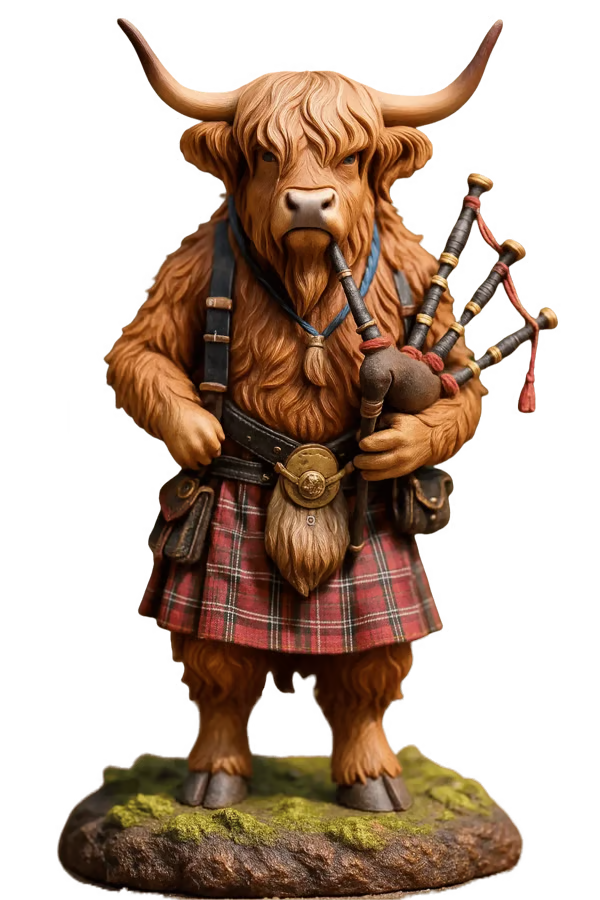 🎄 24 Days of Highland Cow Christmas Advent Calendar 2026 | 24 Unique 3D Cow Figures