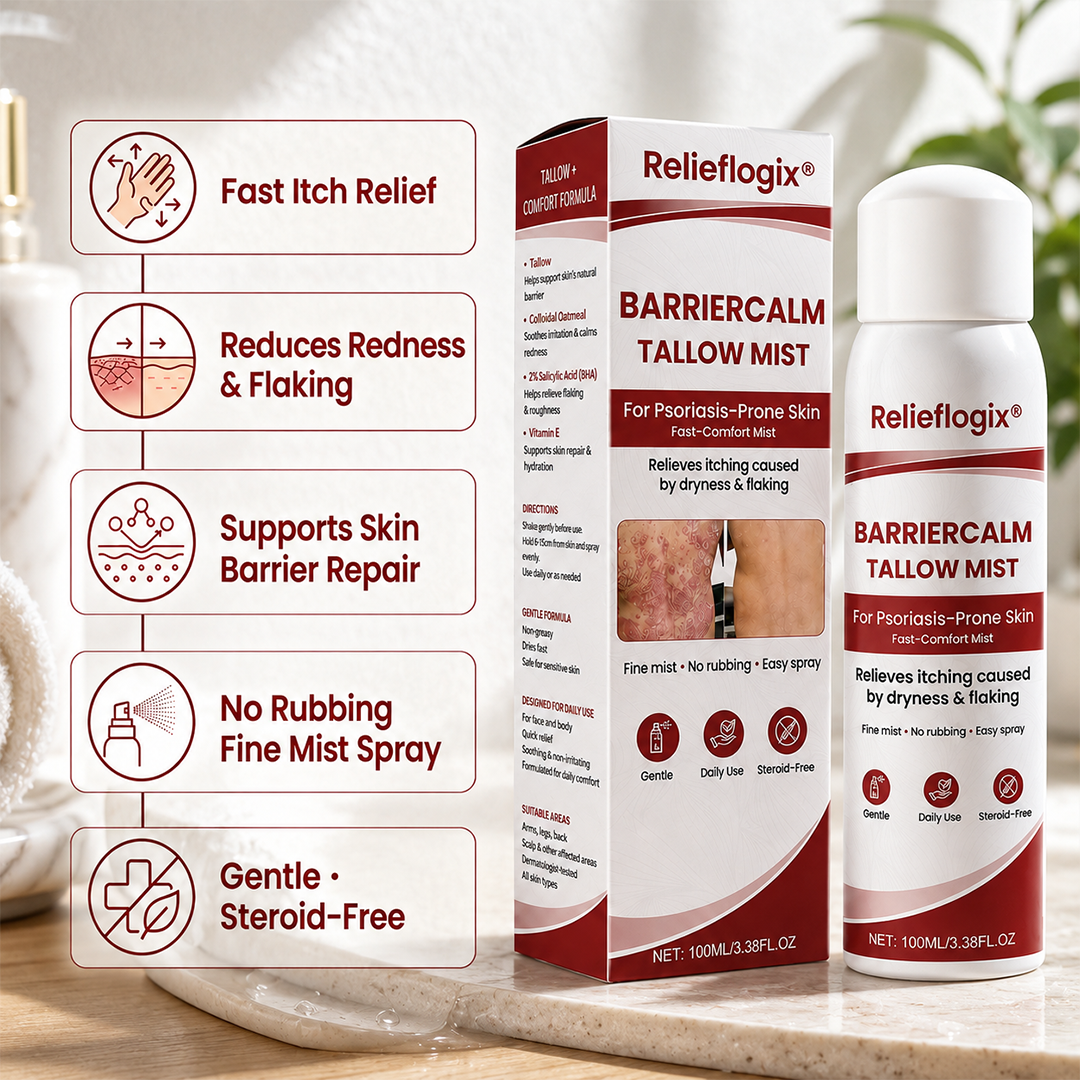 💥75K+ SOLD⚡Relieflogix® BarrierCalm Tallow Mist