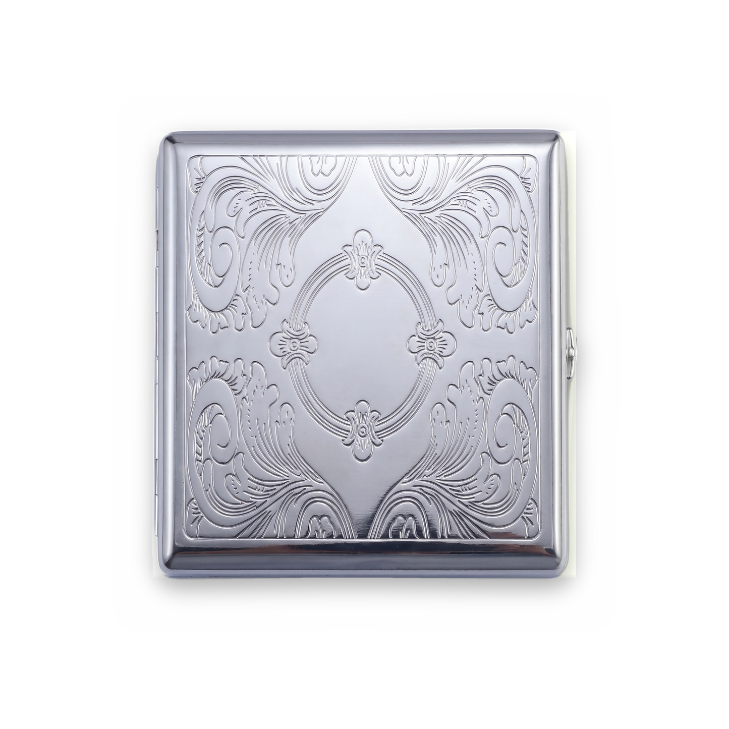 Evil Eye Chrome Cardholder Wallet