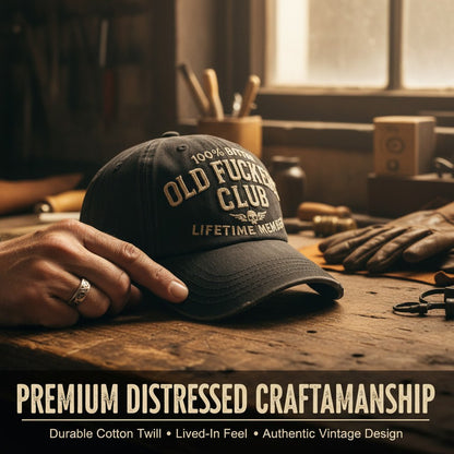 🔥Today Only 50% OFF🔥 | ☠️Old Fuckers Club 2026 Ultimate Skull Gift Cap + Bracelet + Vintage + Mug + Coin