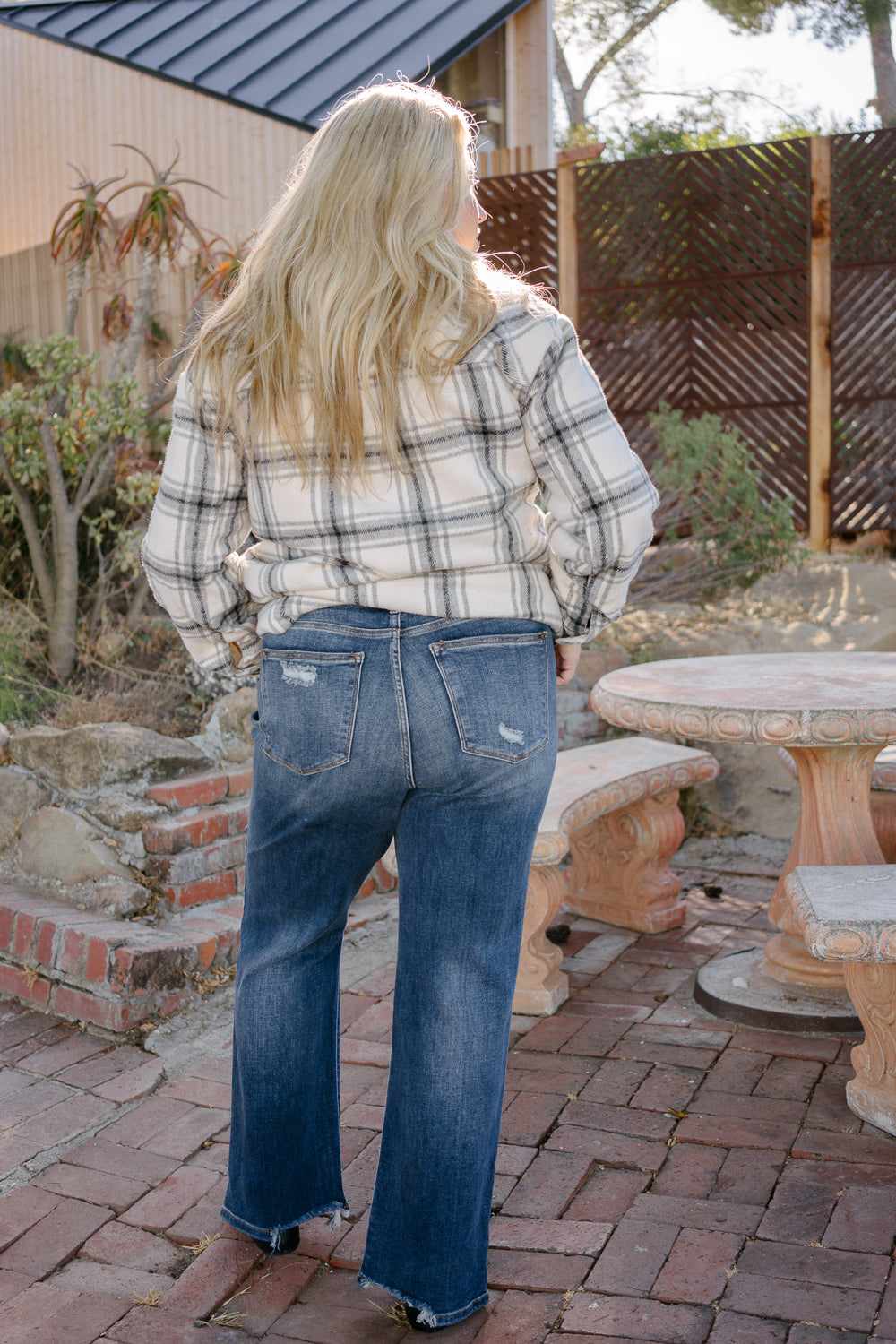 High Waist 90's Ripped Straight Jeans (Buy 2 Free Shipping)