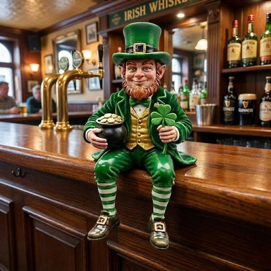 🔥Hot Sale 49% OFF -🍀St. Patrick’s Day Decorative Figurine🍺 Serene Desk Companion
