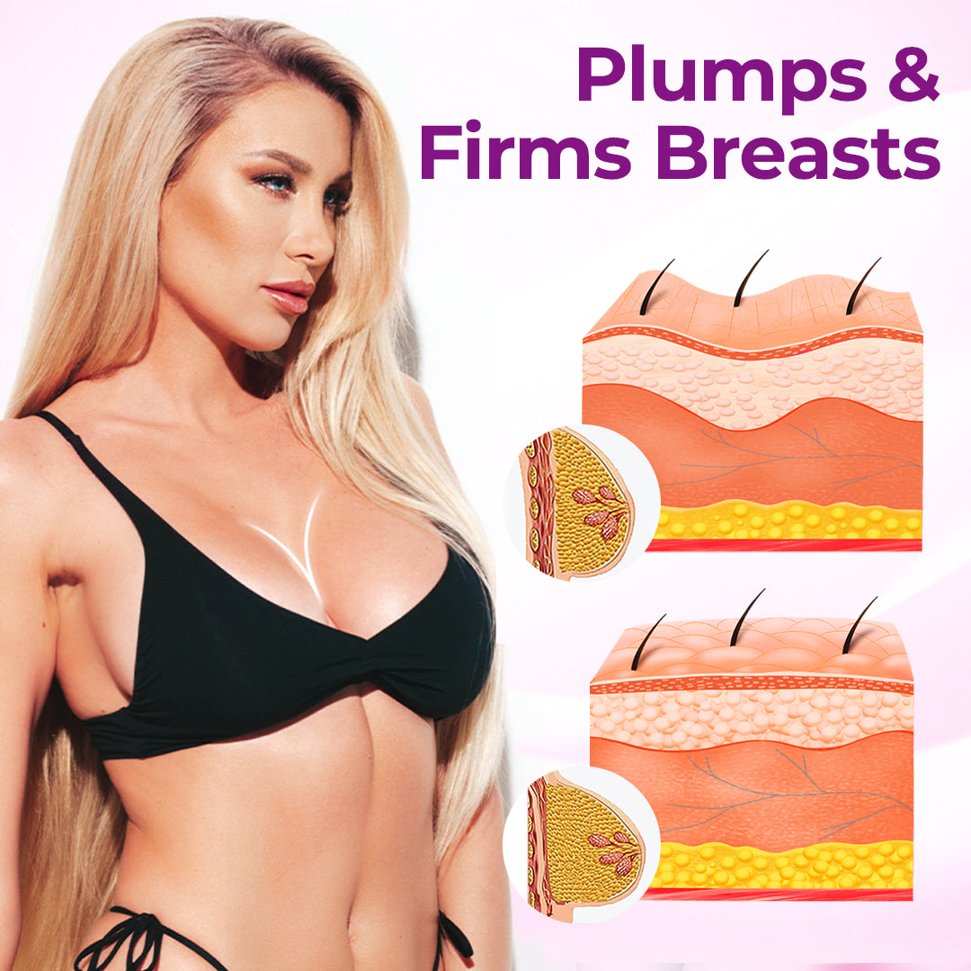 SEAGRIL MaxCurve Bust Oil 🍑 Sculpting + Volumizing Oil for Smooth, Firm Bust Skin