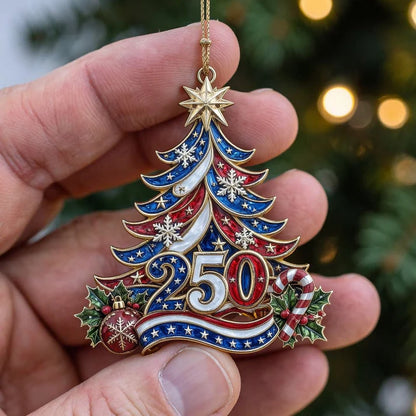 🎁Last Day 50% OFF🔥USA 250th Anniversary Christmas Ornament