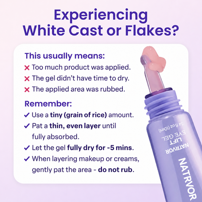 💥75K+ SOLD💕Natrvor Instant Lift Eye Gel – Smooth Wrinkles & Reduce the Look of Under-Eye Bags 👁️💜