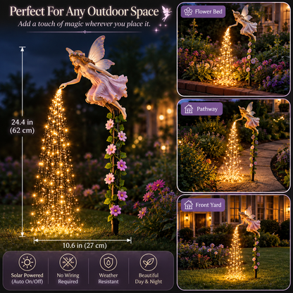 🔥Today 49% OFF🧚‍♀️Fairy Sprinkling Magic Dust Garden Light🌸