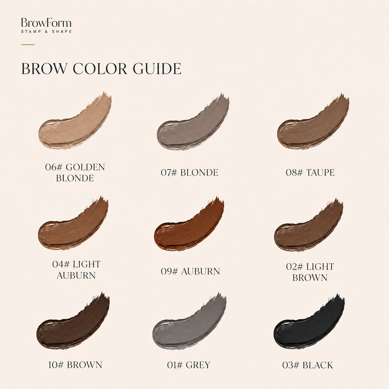 ⏰️Flash Sale 50% OFF💥BrowForm Stamp