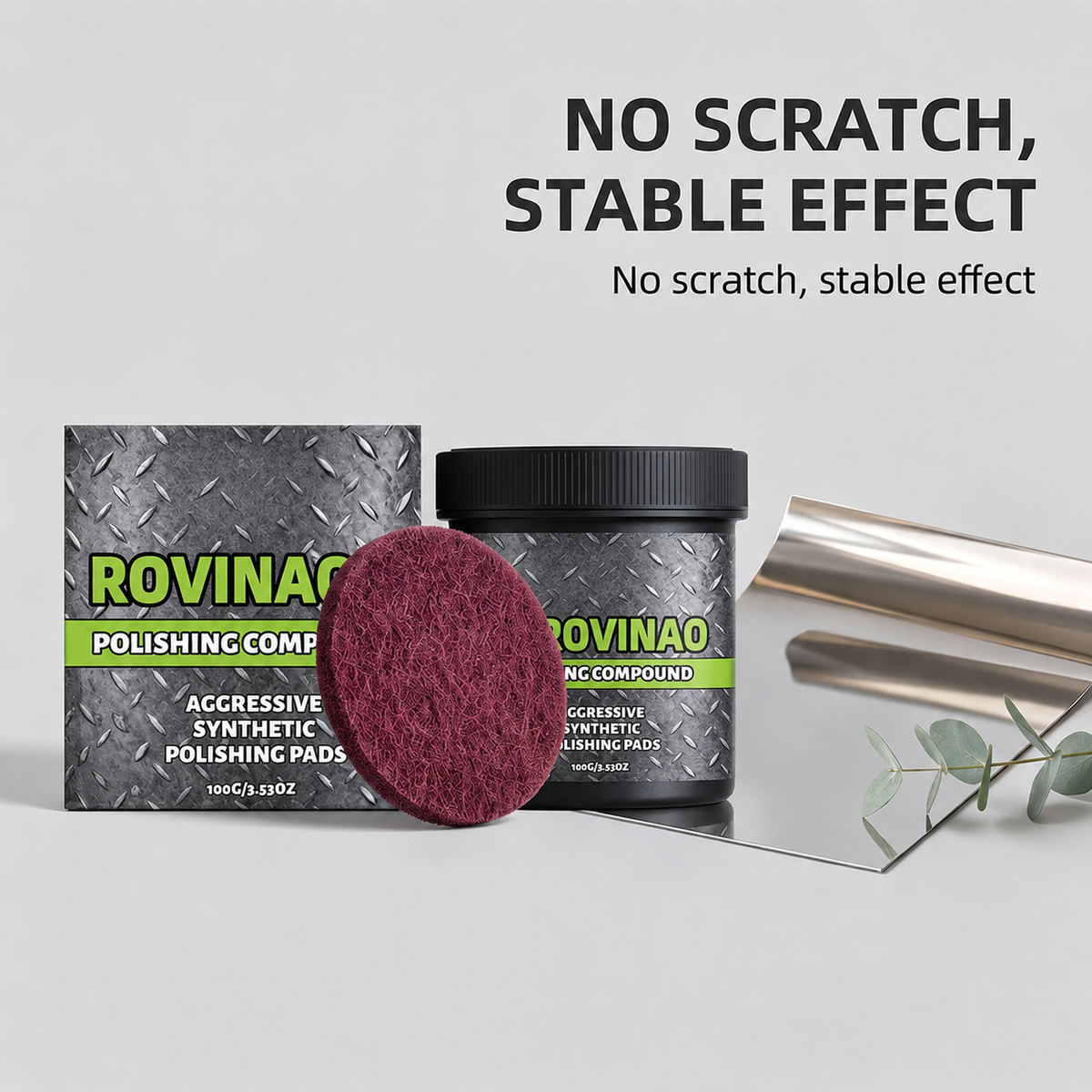 ✨🔧All-in-one polish for surface restoration with polishing cloth🛠️💎100g