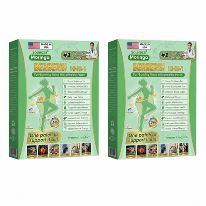 Official Solaroza® Centre | High-Precision 10-in-1 Weight Loss Patch with Berberine