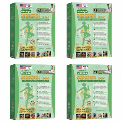 Official Solaroza® Centre | High-Precision 10-in-1 Weight Loss Patch with Berberine