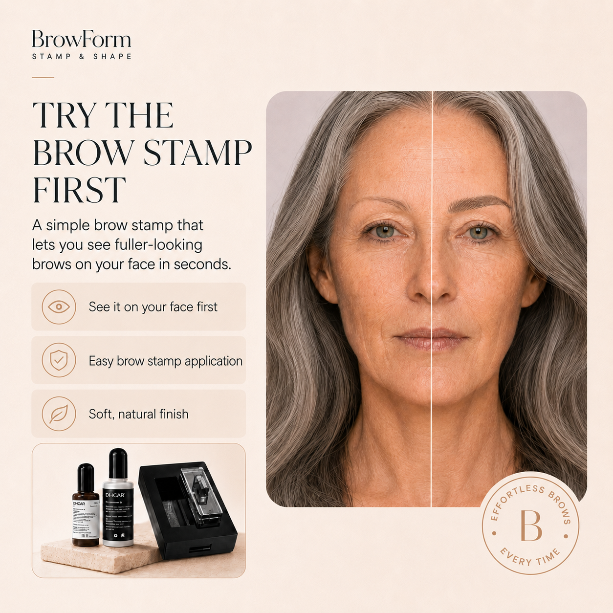 ⏰️Flash Sale 50% OFF💥BrowForm Stamp
