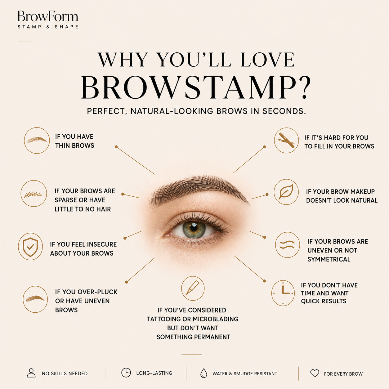 ⏰️Flash Sale 50% OFF💥BrowForm Stamp