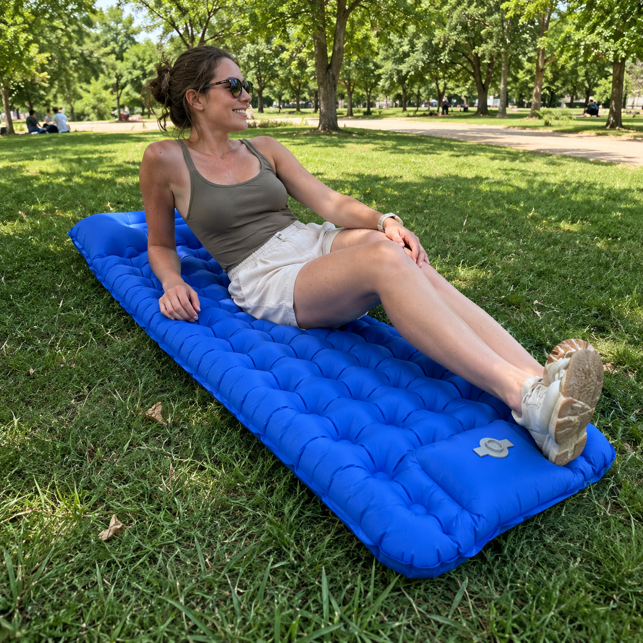 Puffora™ Self-Inflating Outdoor Comfort Mat