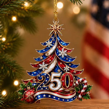 🎁Last Day 50% OFF🔥USA 250th Anniversary Christmas Ornament