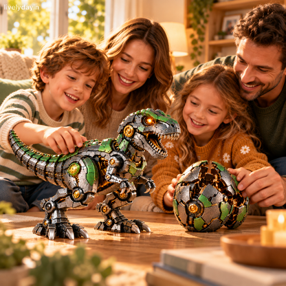 🔥Hot Sale 49%🦖 Mechanical T-Rex Egg – From Mysterious Egg to Mighty Robotic Dinosaur! 🥚⚙️✨