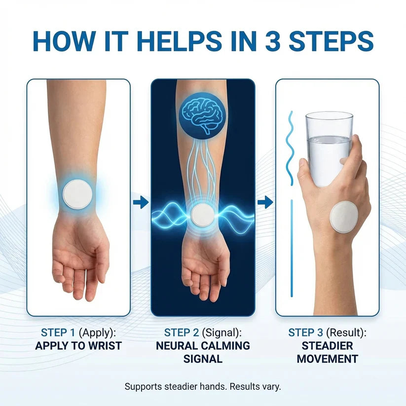 SteadyHands Tremor Control Patch